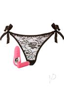 Nu Sensuelle Pleasure Panty Vibe Rechargeable Silicone Remote And Bullet - Pink