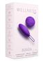 Wellness Imara Rechargeable Silicone Vibrating Egg With Remote - Purple